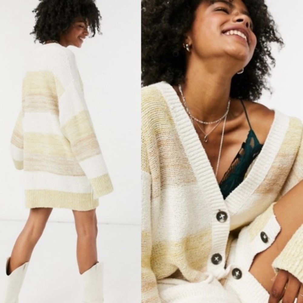 Free People Southport Beach Cardigan Medium NWT - Picture 4 of 13